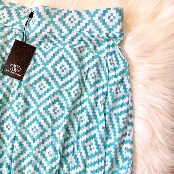 Tart Ashland High-Low Aqua Skirt - Picture 3 of 5